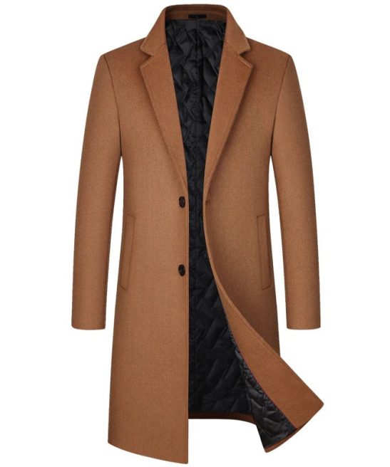 Men's Warm Casual Long Coat